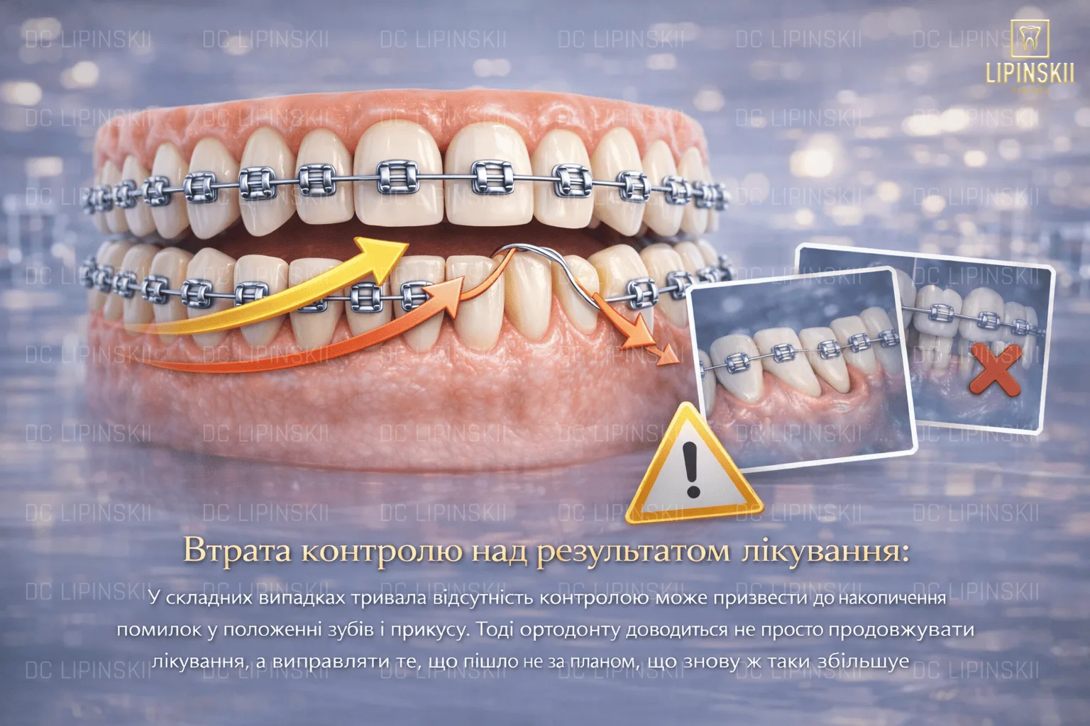 Контроль результату ортодонтичного лікування