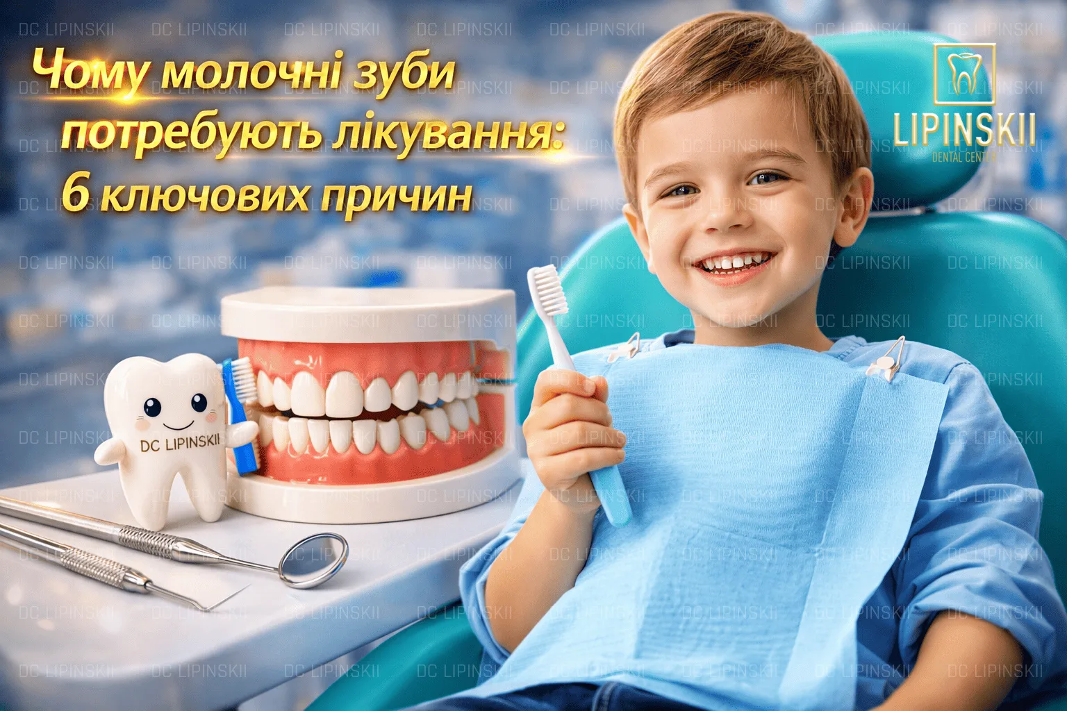 Чому молочні зуби потребують лікування: 6 ключових причин