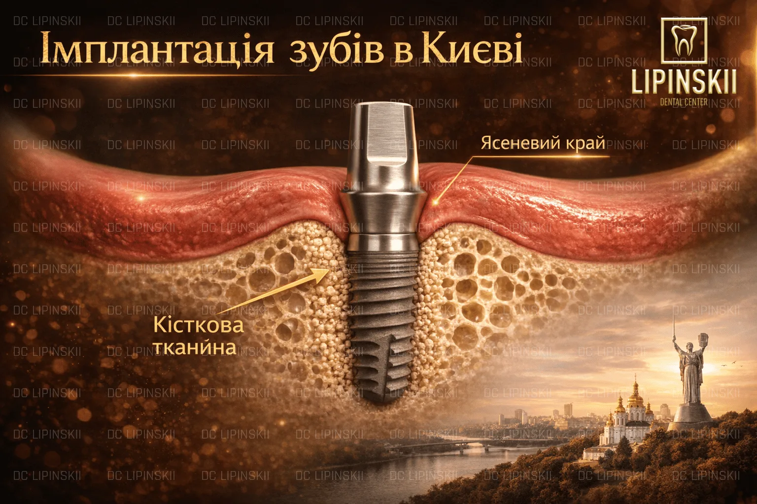 Імплантація зубів у Києві: як проходить встановлення імпланта, етапи, ціна та рекомендації
